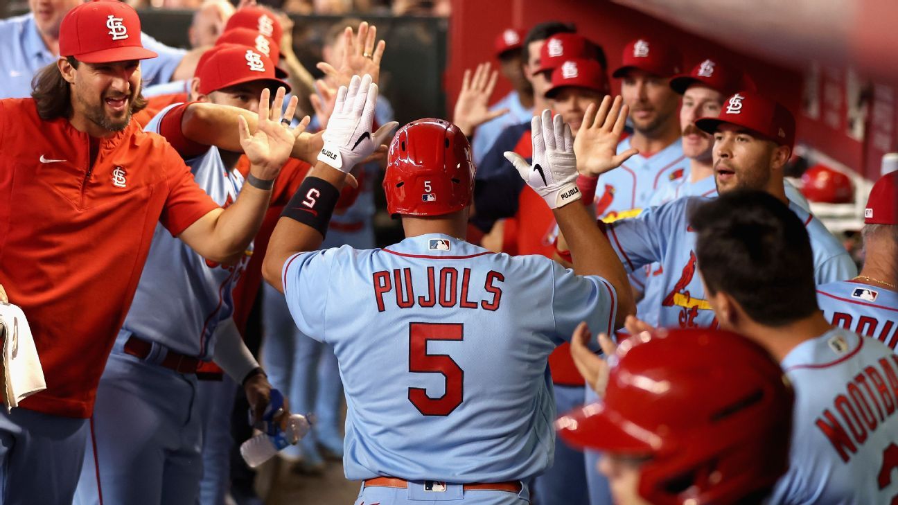 Pujols está cada vez más cerca de la hazaña. Foto: ESPN